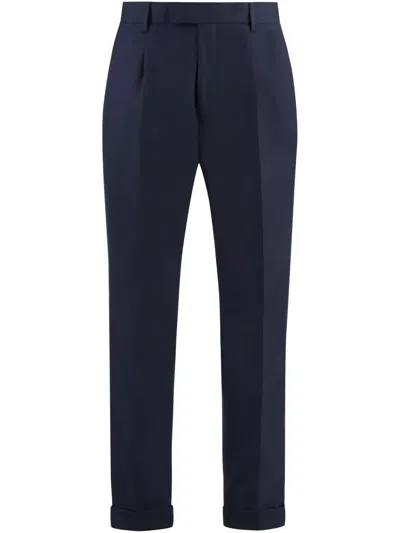 HUGO BOSS VIRGIN WOOL TROUSERS