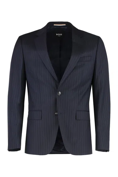 HUGO BOSS VIRGIN WOOL TWO-PIECES SUIT