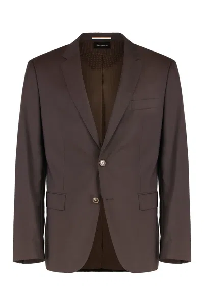 HUGO BOSS VIRGIN WOOL TWO-PIECES SUIT