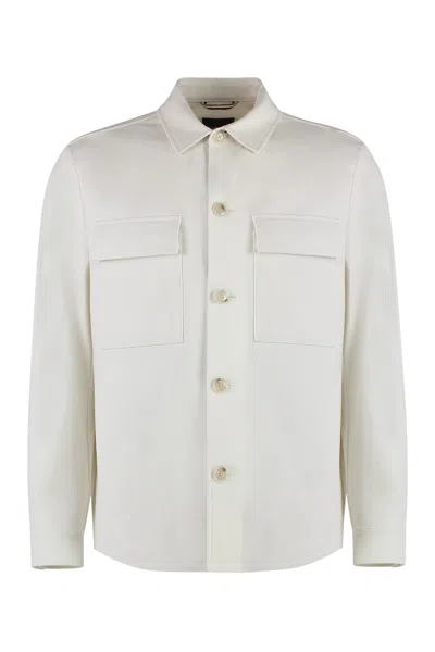 HUGO BOSS VISCOSE OVERSHIRT
