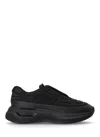 Hugo Boss Void Quilted Sneakers In Black