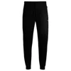 Hugo Boss Waffle Pajama Bottoms In Cotton In Black