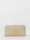 Hugo Boss Wallet Boss Woman Color Ivory In Neutral