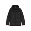 Hugo Boss Water-repellent Down Jacket With Detachable Hood And Sleeves In Black