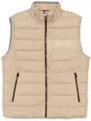 Hugo Boss Water-repellent Gilet In Neutrals