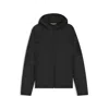 Hugo Boss Water-repellent Hooded Jacket With Decorative Reflective Details In Black