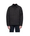 Hugo Boss Taranis Mens Water-repellent Jacket With Lightweight Insulation In Black