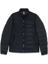 Hugo Boss Water-repellent Jacket In Blue