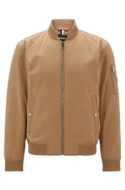 HUGO BOSS WATER-REPELLENT JACKET IN A REGULAR FIT