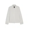 Hugo Boss Water-repellent Jacket In Performance-stretch Fabric In White