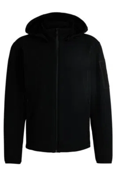 HUGO BOSS WATER-REPELLENT JACKET IN THREE-LAYER LAMINATED FABRIC