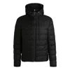 Hugo Boss Water-repellent Jacket With Double B Monogram In Black