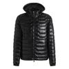 Hugo Boss Water-repellent Jacket With Down Filling In Black