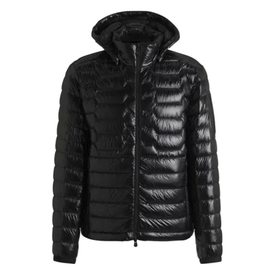 Hugo Boss Water-repellent Jacket With Down Filling In Black
