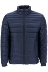 Hugo Boss Oden 1 Mens Lightweight Padded Jacket With Water-repellent Finish In Blue