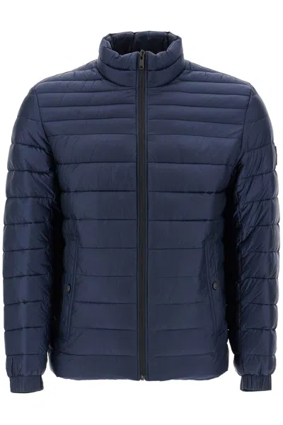 Hugo Boss Water-repellent Padded In Blue