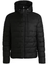 Hugo Boss Water-repellent Jacket With Double B Monogram In Black