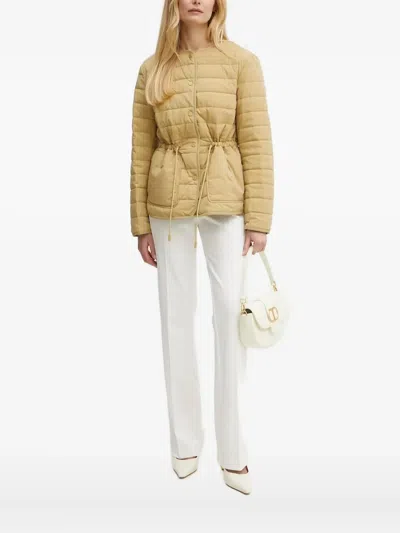 Hugo Boss Water-repellent Padded Jacket In Red
