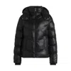 Hugo Boss Water-repellent Padded Jacket With Adjustable Hood In Black
