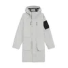 Hugo Boss Water-repellent Parka Jacket With Sealed Seams In Gray
