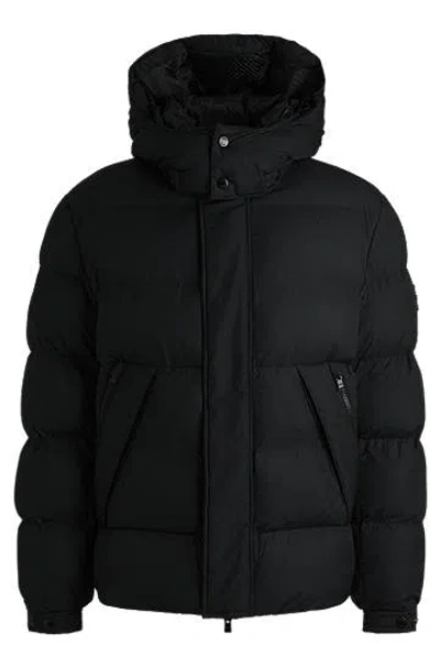 Hugo Boss Boss Corbinian5 Hooded Jacket Black