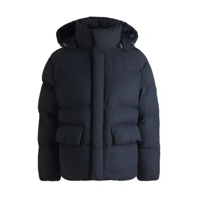 HUGO BOSS WATER-REPELLENT PUFFER JACKET WITH DOUBLE B MONOGRAM