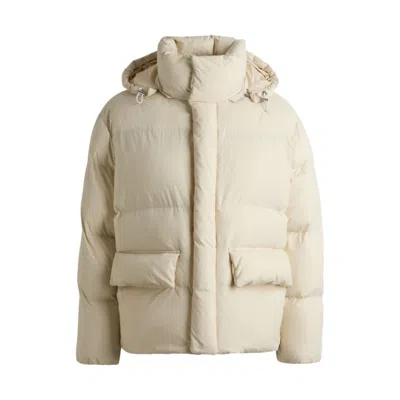 HUGO BOSS WATER-REPELLENT PUFFER JACKET WITH DOUBLE B MONOGRAM