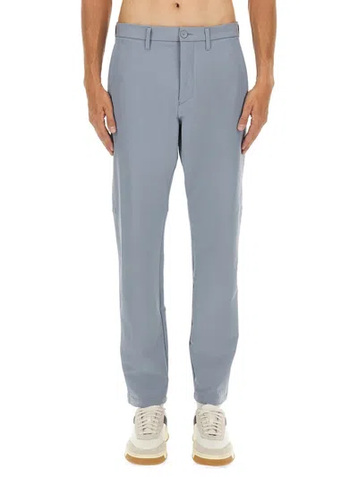 Hugo Boss Boss Water-repellent Regular Fit Pants In Gray