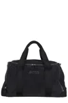 Hugo Boss Waterproof Black Holdall With Adjustable Shoulder Strap