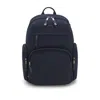Hugo Boss Water-repellent Backpack With Multiple Pockets In Blue