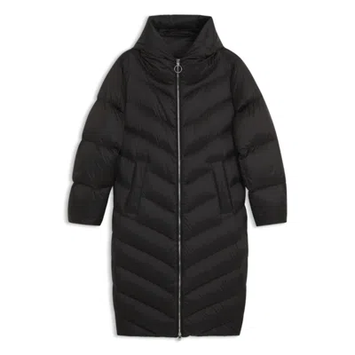 Hugo Boss Water-repellent Jacket With Side Zippers In Black