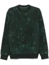 Hugo Boss We Jungle Sweatshirt In Green