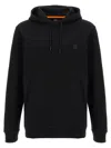 Hugo Boss Wetalk Mens Pullover Hoodie With Logo Patch Nos In Black