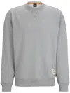 Hugo Boss Wecircular Sweatshirt In Grey