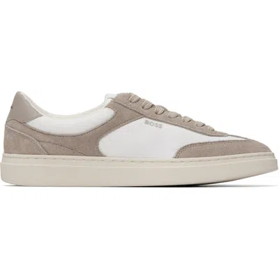 Hugo Boss Colour-block Panelled Sneakers In Multi
