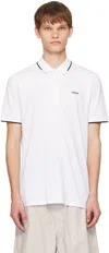 Hugo Boss Hugo Dinoso22 Polo T Shirt White In 100-white