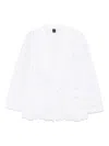 Hugo Boss Boss Jonara Lace Blazer In White