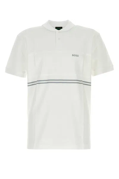 HUGO BOSS WHITE COTTON T-SHIRT