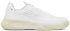 Hugo Boss Mixed-material Trainers With Anti-slip Sole In 100-white