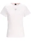 Hugo Boss White Crew-neck T-shirt In White