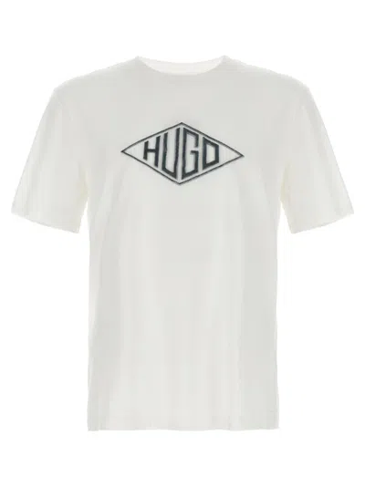 HUGO BOSS WHITE DALENDI T-SHIRT