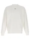 HUGO BOSS WHITE DAPOCREW SWEATSHIRT