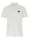 Hugo Boss Hugo Polo Shirt With Logo Patch In White
