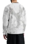 Hugo Boss White High Neck Sweatshirt For Men