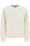 Hugo Boss C-sharpi 08 Cotton Regular Fit Sweatshirt In White