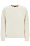 Hugo Boss C-sharpi 08 Cotton Regular Fit Sweatshirt In White