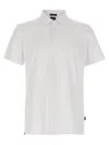 Hugo Boss 'palosh 30' Polo Shirt In White