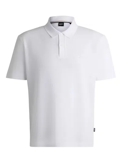 Hugo Boss White Polo