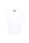 Hugo Boss White Polo Shirt For Boy With Logo In White