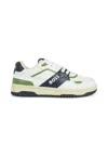 Hugo Boss White Sneakers For Boy With Logo In White